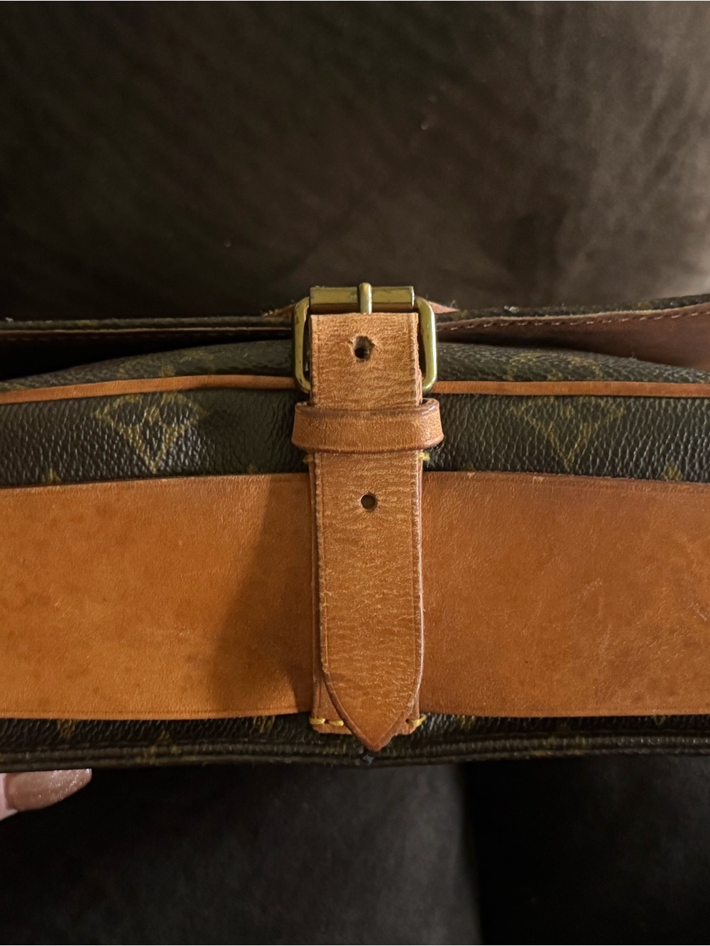 Louis Vuitton Monogram MM Cartouchiere Shoulder/Crossbody Bag.
Date Code: 881SL - Picture 3 of 12